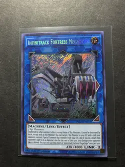 Yugioh Infinitrack Fortress Megaclops (Secret Rare) (1st Edition) INCH-EN011 (P) - Image 2