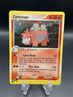 PokÃ©mon TCG Camerupt EX Ruby & Sapphire Holo Card 4/109 Rare NM - Image 1