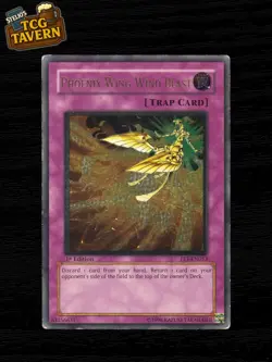 Yu-Gi-Oh Phoenix Wing Wind Blast FET-EN053 1st Edition Ultimate Rare EU 2005 - Image 1