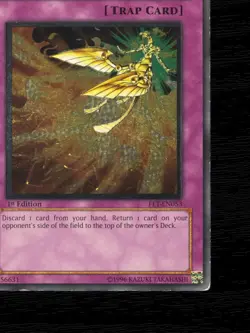 Yu-Gi-Oh Phoenix Wing Wind Blast FET-EN053 1st Edition Ultimate Rare EU 2005 - Image 7