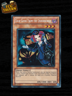 Yu-Gi-Oh Tour guide From The Underworld EXVC-EN084 Unlimited Secret Rare EU 2011 - Image 13
