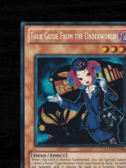 Yu-Gi-Oh Tour guide From The Underworld EXVC-EN084 Unlimited Secret Rare EU 2011 - Image 16