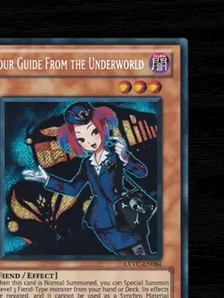 Yu-Gi-Oh Tour guide From The Underworld EXVC-EN084 Unlimited Secret Rare EU 2011 - Image 6