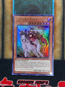 Yugioh Valkyrie Erda DANE-EN087 Ultra Rare 1st Ed NM - Image 1