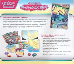 POKEMON TCG: Scarlet and Violet: Paradox RIFT: Elite Trainer Box - Roaring Moon - Image 2