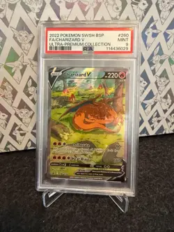 Charizard V Ultra Premium Collection Sword & Shield Promo PSA 9 Pokemon #260 - Image 3