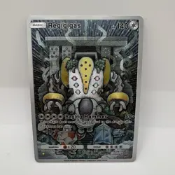 Regigigas Pokemon TCG Pocket Illustration Rare Immersive Textured Holo Custom - Image 1