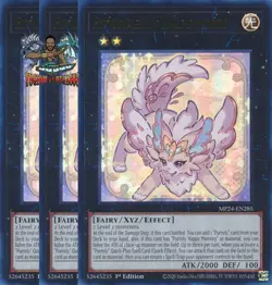 Yugioh! 3x Epurrely Happiness MP24-EN285 Ultra Rare 1st Ed NM - Image 2