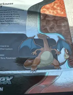 Pokemon Charizard ex Premium Collection box sealed 6 packs sleeves.Damaged Box - Image 14