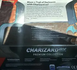 Pokemon Charizard ex Premium Collection box sealed 6 packs sleeves.Damaged Box - Image 15