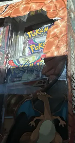 Pokemon Charizard ex Premium Collection box sealed 6 packs sleeves.Damaged Box - Image 16