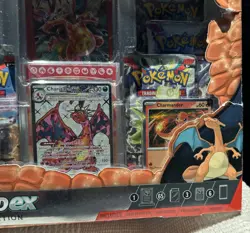 Pokemon Charizard ex Premium Collection box sealed 6 packs sleeves.Damaged Box - Image 5