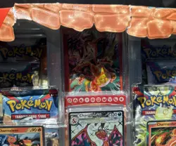 Pokemon Charizard ex Premium Collection box sealed 6 packs sleeves.Damaged Box - Image 9