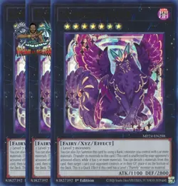 Yugioh! 3x Expurrely Noir MP24-EN288 Ultra Rare 1st Ed NM - Image 1