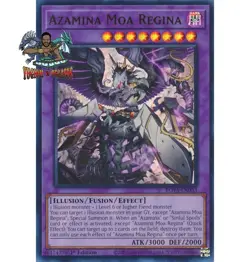 Yugioh! 1x Azamina Moa Regina ROTA-EN033 Ultra Rare 1st Ed NM - Image 1