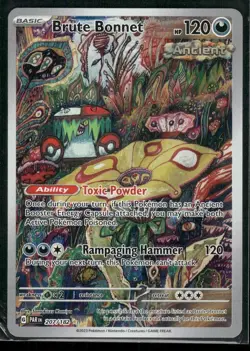 Brute Bonnet Illustration Rare 207/182 Paradox Rift - NM Pokémon - Image 1