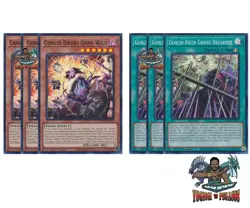 Yugioh! 3x Goblin Bikers Gone Wild Grand Breakout ROTA Super Rare 1st Ed NM - Image 2
