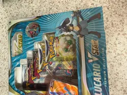Pokemon Lucario VSTAR Premium Collection Box : New & Sealed : TCG Cards - Image 4
