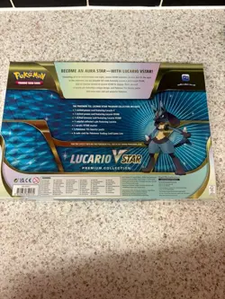 Pokemon Lucario VSTAR Premium Collection Box : New & Sealed : TCG Cards - Image 6
