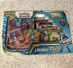 Pokemon Lucario VSTAR Premium Collection Box : New & Sealed : TCG Cards - Image 7
