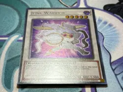 YuGiOh! TCG - Junk Warrior *Chibi Art* - Secret Rare - BLMM-EN009 - 1st Ed - Image 2