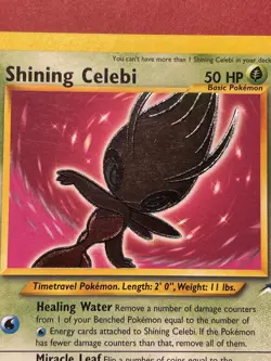 Shining Celebi Pokémon (2002) Neo Destiny Unlimited Holo 106/105 - Image 3