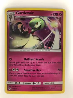 Pokemon Gardevoir SM Lost Thunder 2018 NM Foil 141/214 Box 3 - Image 1