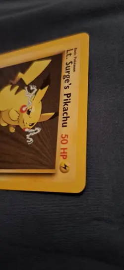 Lt. Surge's Pikachu 81/132, 2000 Gym Heroes, Pokemon TCG (LP-NM) - Image 11