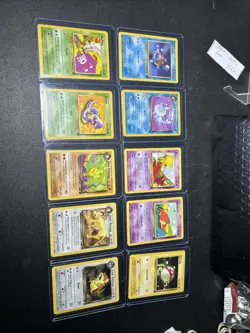 Pokemon Team Rocket Lot 10 Cards - Image 6