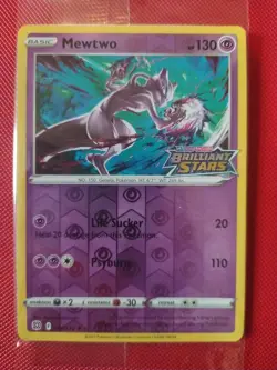 Mewtwo 056/172 Brilliant Stars Pokemon Sealed Promo - International Shipping! - Image 1