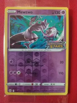 Mewtwo 056/172 Brilliant Stars Pokemon Sealed Promo - International Shipping! - Image 3