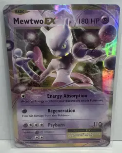 Mewtwo EX 52/108 XY Evolutions Holo Ultra Rare  Pokemon TCG Card NM - Image 1