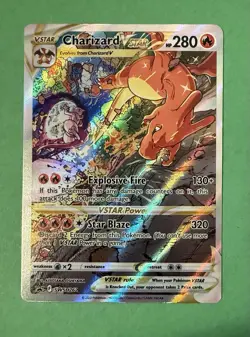 Charizard VSTAR SWSH262 UPC Black Star Promo Pokémon TCG Card NM See Pics - Image 12
