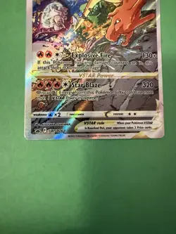Charizard VSTAR SWSH262 UPC Black Star Promo Pokémon TCG Card NM See Pics - Image 13