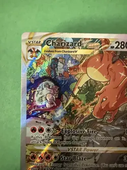 Charizard VSTAR SWSH262 UPC Black Star Promo Pokémon TCG Card NM See Pics - Image 3