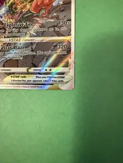 Charizard VSTAR SWSH262 UPC Black Star Promo Pokémon TCG Card NM See Pics - Image 5