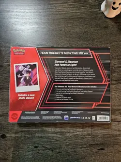 Pokemon TCG Destined Rivals Team Rockets Mewtwo EX Box X2 Box Wear - Image 3