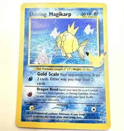 Shiny Magikarp 66/64 Celebrations 25th Anniversary Classic Collection NM Pokemon - Image 1