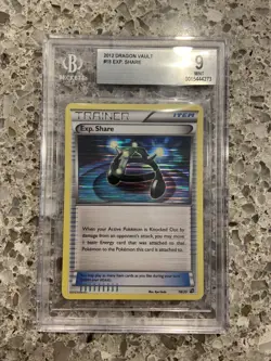 2012 Pokemon - Exp. Share - Dragon Vault - BGS 9 Mint - Image 3