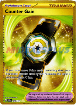 NM Pokemon Counter Gain - 249/191 - SV08: Surging Sparks (SV08) HR - Image 4