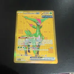 Iron Leaves EX 213/162 Sv05: Temporal Forces Hyper Rare Pokémon TCG Mint - Image 1