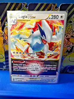 Pokemon 2023 World Championships 139/195 - Lugia V Star! Pack Fresh! NM+! - Image 1
