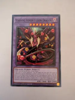 Yugioh! Starving Venom Fusion Dragon - LDS3-EN073 - Common - 1st Edition NM - Image 1