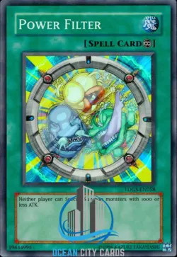 Yugioh TDGS-EN058 Power Filter Super Rare UNL Edition NM - Image 3