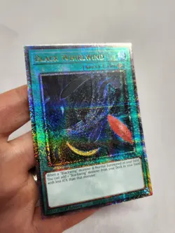 Yugioh Black Whirlwind - RA03-EN219 - Quarter Century Secret Rare 1st Edition - Image 2