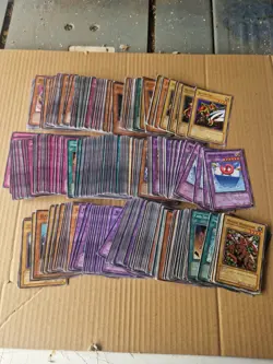 Old School Yugioh Mixed Bundle Vintage 1996 Mixed 400 Cards 2002 2010 Collection - Image 2