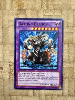 Gatling Dragon LCJW-EN267 Yu-Gi-Oh Legendary Collection 4 MP 1st Edition - Image 1
