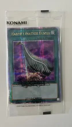 Harpie's Feather Duster EDC1-EN001 Early Days Collection Promotional Card - Image 1
