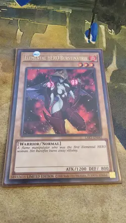 Elemental Hero Burstinatrix LART-EN041 The Lost Art Promotion Limited Edition - Image 2