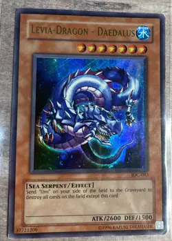 YUGIOH LEVIA-DRAGON - DAEDALUS ULTRA RARE Used - Image 1